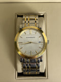 Burberry Heritage White Dial Two Tone Stainless Steel Strap Watch for Men - BU1358 Buy Now By Burberry