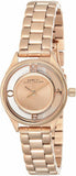 Marc Jacobs Tether Transparent Rose Gold Dial Rose Gold Steel Strap Watch for Women - MBM3417 Buy Now By Marc Jacobs