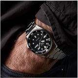 Seiko 5 Sports SKX Automatic Black Dial Silver Steel Strap Watch For Men - SRPK29K1 Buy Now By Seiko