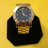 Marc Jacobs Amy Blue Dial Gold Steel Strap Watch for Women - MBM3166 Buy Now By Marc Jacobs
