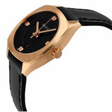 Gucci GG2570 Quartz Black Dial Black Leather Strap Watch For Women - YA142509 Buy Now By Gucci