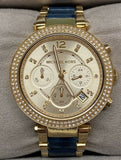 Michael Kors Parker Gold Dial Two Tone Steel Strap Watch for Women - MK6238 Buy Now By Michael Kors