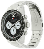 Tommy Hilfiger Luke Quartz Black Dial Silver Steel Strap Watch for Men - 1791120 Buy Now By Tommy Hilfiger