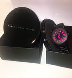 Marc Jacobs Pelly Black Dial Black Silicone Strap Watch for Women - MBM2517 Buy Now By Marc Jacobs