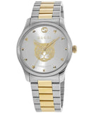 Gucci G Timeless Silver Dial Two Tone Steel Strap Watch For Women - YA1264074 Buy Now By Gucci