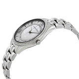 Michael Kors Lauryn Mother of Pearl Dial Silver Steel Strap Watch for Women - MK3900 Buy Now By Michael Kors
