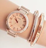 Guess Soho Rose Gold Dial Stainless Steel Watch For Women - W0638L4 Buy Now By Guess