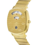 Gucci Grip Yellow Gold Dial Yellow Gold Steel Strap Unisex Watch - YA157403 Buy Now By Gucci