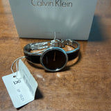 Calvin Klein Seduce Black Dial Two Tone Steel Strap Watch for Women - K4E2N111 Buy Now By Calvin Klein