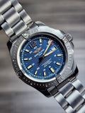 Breitling Colt Automatic 44mm Blue Dial Silver Steel Strap Mens Watch - A1738811/C906/173A Buy Now By Breitling