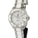 Tag Heuer Aquaracer Diamonds White Dial Two Tone Steel Strap Watch for Women - WAY131H.BA0914 Buy Now By Tag Heuer