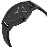 Calvin Klein City Quartz Black Dial Black Leather Strap Watch for Men - K2G2G4C1 Buy Now By Calvin Klein