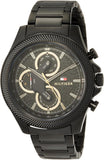 Tommy Hilfiger Clark Chronograph Black Dial Black Steel Strap Watch For Men - 1792081 Buy Now By Tommy Hilfiger