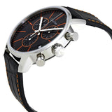Calvin Klein City Chronograph Black Dial Black Leather Strap Watch for Men - K2G271C1 Buy Now By Calvin Klein