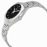 Gucci GG2570 Diamonds Black Dial Silver Steel Strap Watch For Women - YA142503 Buy Now By Gucci