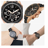 Marc Jacobs Rock Chronograph Black Dial Black Silicone Strap Watch for Women - MBM2553 Buy Now By Marc Jacobs