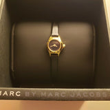 Marc Jacobs Blade Black Dial Black Leather Strap Watch for Women - MBM1345 Buy Now By Marc Jacobs