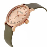 Marc Jacobs Baker Rose Gold Dial Grey Leather Strap Watch for Women - MBM1400 Buy Now By Marc Jacobs