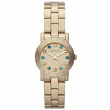 Marc Jacobs Amy Dexter Gold Dial Gold Steel Strap Watch for Women - MBM3218 Buy Now By Marc Jacobs