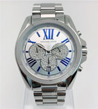 Michael Kors Bradshaw Quartz Silver Dial Silver Steel Strap Watch For Women - MK6320 Buy Now By Michael Kors