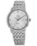 Omega De Ville Prestige Co-Axial Silver Dial Silver Steel Strap Watch for Men - 424.10.40.20.02.003 Buy Now By Omega