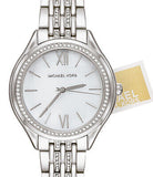 Michael Kors Mindy White Dial Silver Steel Strap Watch For Women - MK7075 Buy Now By Michael Kors