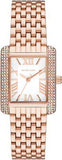 Michael Kors Emery Three-Hand White Dial Rose Gold Steel Strap Watch for Women - MK4743 Buy Now By Michael Kors
