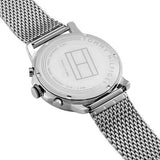 Tommy Hilfiger Chronograph Black Dial Silver Mesh Bracelet Watch for Men - 1791292 Buy Now By Tommy Hilfiger