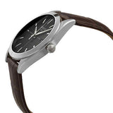 Tissot Gentlemen Black Dial Brown Leather Strap Watch for Men - T127.410.16.051.01 Buy Now By Tissot