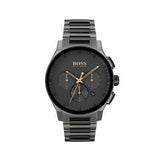 Hugo Boss Peak Black Dial Black Steel Strap Watch for Men - 1513814 Buy Now By Hugo Boss