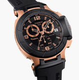 Tissot T Race Chronograph Automatic Black Dial Black Rubber Strap Watch for Men - T048.417.27.057.06 Buy Now By Tissot