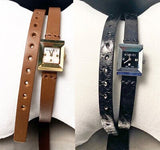 Gucci G-Frame Black Dial Black Leather Strap Watch For Women - YA128526 Buy Now By Gucci