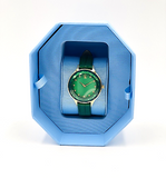 Swarovski Octea Nova Crystals Green Dial Green Leather Strap Watch for Women - 5650005 Buy Now By Swarovski