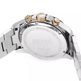 Hugo Boss Here Chronograph Black Dial Two Tone Steel Strap Watch for Men - 1513757 Buy Now By Hugo Boss