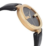 Gucci G Interlocking Grammy Special Edition Black Dial Black Leather Strap Watch For Men - YA133212 Buy Now By Gucci