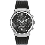 Salvatore Ferragamo Sapphire Chrono Black Dial Black Silicone Strap Watch for Men - SFME00121 Buy Now By Salvatore Ferragamo