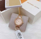 Michael Kors Taryn Rose Gold Dial Two Tone Steel Strap Watch For Women - MK6564 Buy Now By Michael Kors