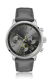 Hugo Boss Attitude Grey Dial Grey Leather Strap Watch for Men - 1513658 Buy Now By Hugo Boss