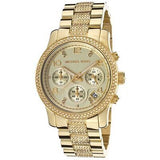 Michael Kors Runway Gold Dial Gold Steel Strap Watch for Women - MK5826 Buy Now By Michael Kors