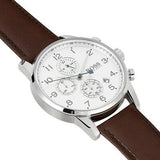 Hugo Boss Navigator White Dial Brown Leather Strap Watch for Men - 1513495 Buy Now By Hugo Boss