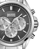 Hugo Boss Driver Black Dial Silver Steel Strap Watch for Men - 1512883 Buy Now By Hugo Boss