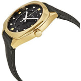 Gucci GG2570 Quartz Black Dial Black Leather Strap Watch For Women - YA142408 Buy Now By Gucci