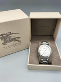 Burberry The City Silver Dial Silver Steel Strap Watch for Men - BU9900 Buy Now By Burberry
