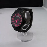 Marc Jacobs Pelly Black Dial Black Silicone Strap Watch for Women - MBM2530 Buy Now By Marc Jacobs