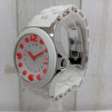 Marc Jacobs Pelly White Dial White Silicone Strap Watch for Women - MBM2588 Buy Now By Marc Jacobs