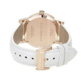 Burberry The City Diamonds White Dial White Leather Strap Watch for Women - BU9130 Buy Now By Burberry