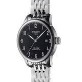 Tissot Le Locle Powermatic 80 Black Dial Silver Steel Strap Watch For Men - T006.407.11.052.00 Buy Now By Tissot
