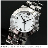 Marc Jacobs Amy White Dial Silver Steel Strap Watch for Women - MBM3054 Buy Now By Marc Jacobs