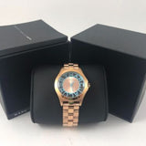 Marc Jacobs Henry Rose Gold Dial Rose Gold Steel Strap Watch for Women - MBM3296 Buy Now By Marc Jacobs