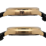 Gucci GG2570 Quartz Black Dial Black Leather Strap Watch For Men - YA142309 Buy Now By Gucci